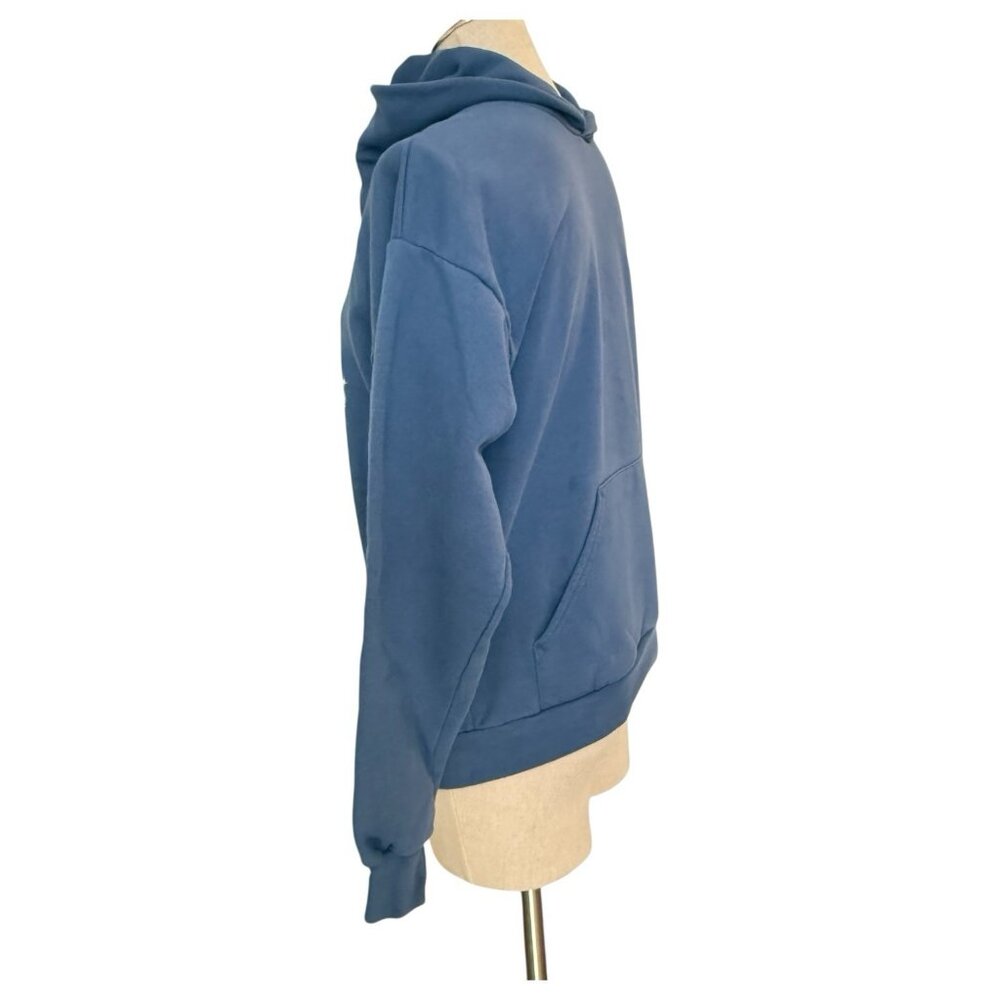 Walt Disney World Youth Hooded Sweatshirt Sz XL Blue Full Pull Over Mickey Hanes - Picture 4 of 7